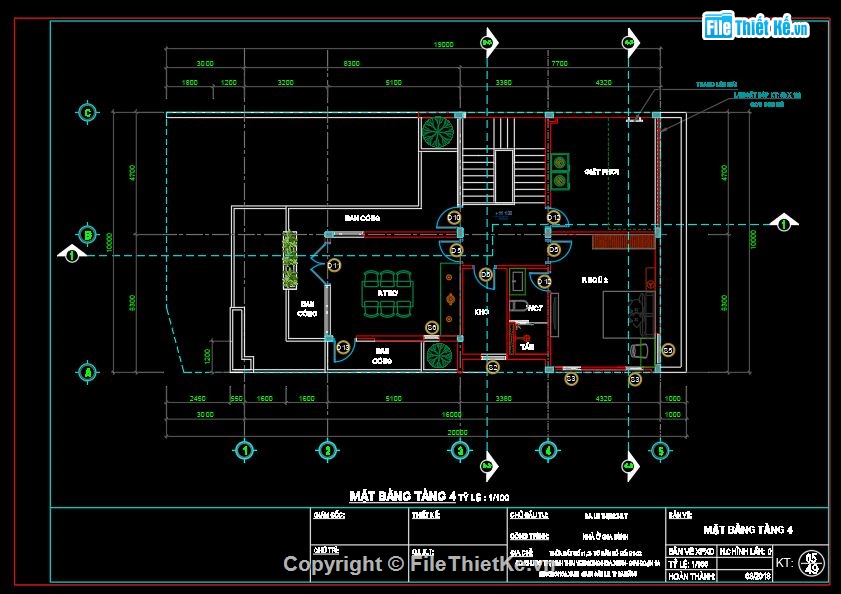 Biệt thự 4 tầng file cad,file cad Biệt thự 4 tầng,Bản vẽ cad Biệt thự 4 tầng,Bản vẽ autocad Biệt thự 4 tầng,file autocad Biệt thự 4 tầng,file cad 10x20m