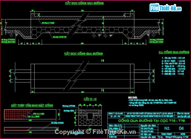 Công trình thủy lợi Khuổi Chính,Bản vẽ cad Công trình thủy lợi,thiết kế công trình thủy lợi