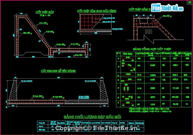 Công trình thủy lợi Khuổi Chính,Bản vẽ cad Công trình thủy lợi,thiết kế công trình thủy lợi