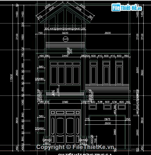 Nhà phố 2 tầng,nhà 2 tầng,nhà kích thước 7 x 14m