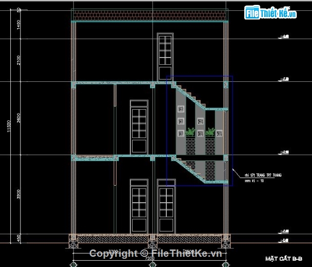 Nhà phố 2 tầng,nhà 2 tầng,nhà kích thước 7 x 14m