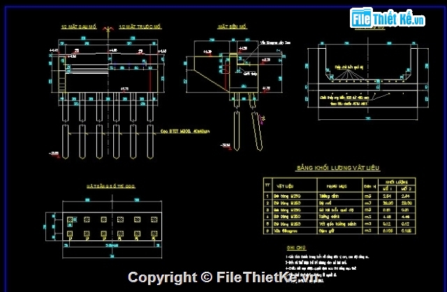 Bản vẽ,Bản vẽ cầu dầm,bản vẽ dầm bản