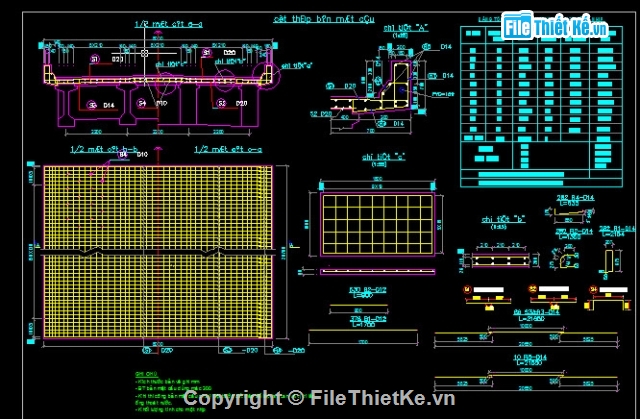 Bản vẽ,Bản vẽ cầu dầm,Bản vẽ dầm I