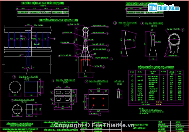 Bản vẽ cầu Sông Gia,thiết kế cầu Gia,file cad thiết kế cầu