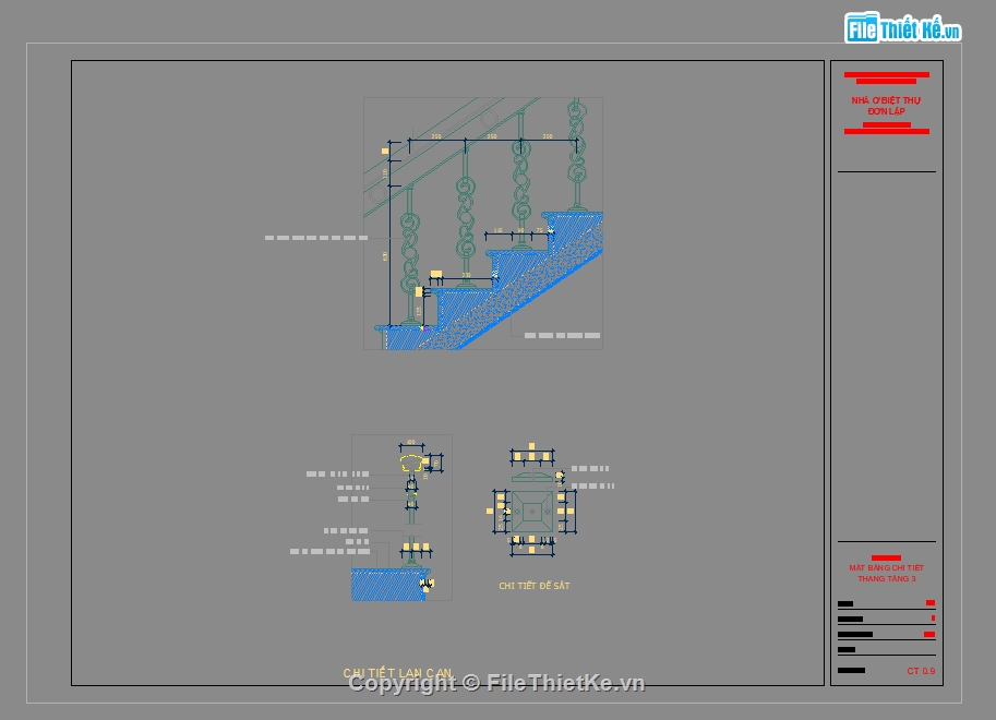 thiết kế cầu thang file cad,bản vẽ chi tiết cầu thang,cầu thang nhà ở