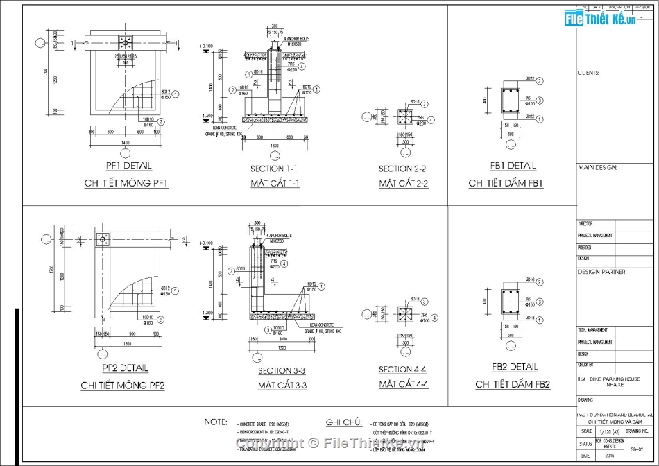 Kết cấu vì kèo 8m,Kết cáu bán kèo 8m,File Autocad kết cấu nhà để xe,Kết cấu nhà xe 8x44m,bản vẽ nhà để xe khung thép,Kết cấu nhà xe khung kèo mái tôn