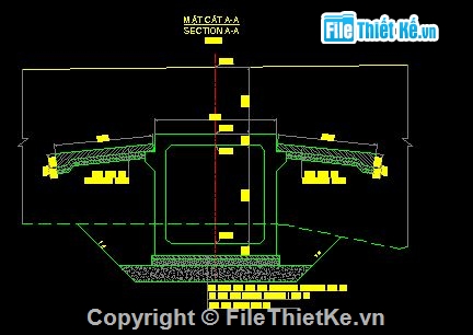 Bản vẽ cống hộp khẩu độ 2.5m x 2.5m,Bản vẽ cống hộp khẩu độ 3m x 3m,Bản vẽ cống hộp