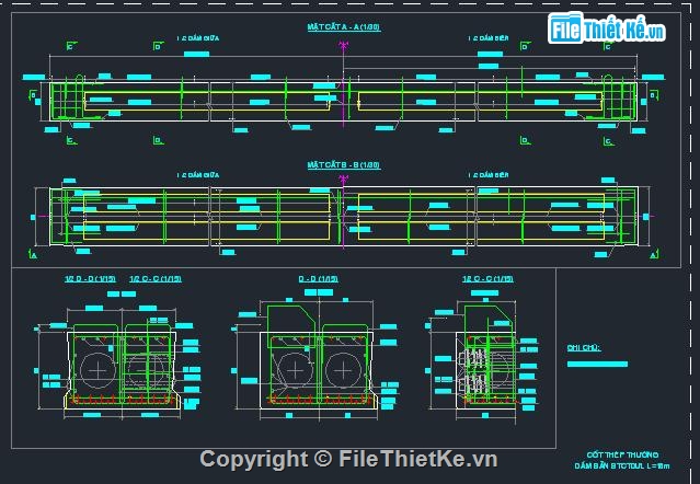 dầm bản rỗng 18m,bản vẽ dầm bản 18m,bản vẽ dầm bản,bản vẽ cầu dầm bản,dầm bản rỗng