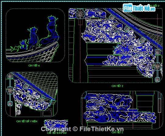 Bản vẽ nghiêng,Bản vẽ chi tiết,Bản vẽ quy hoạch,Bản vẽ dầm T,di tích Đình Làng