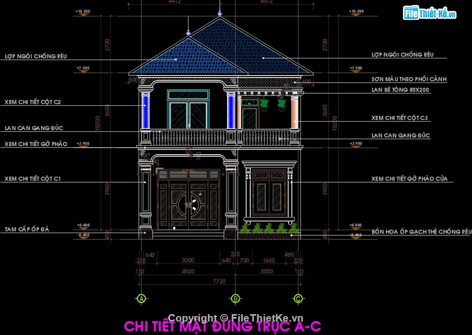 Autocad Biệt thự 2 tầng,biệt thự mái nhật 2 tầng,full bản vẽ biệt thự mái nhật 2 tầng,bản vẽ biệt thự 2 tầng,kiến trúc kết cấu biệt thự mái nhật,nhà biệt thự mái nhật 2 tầng