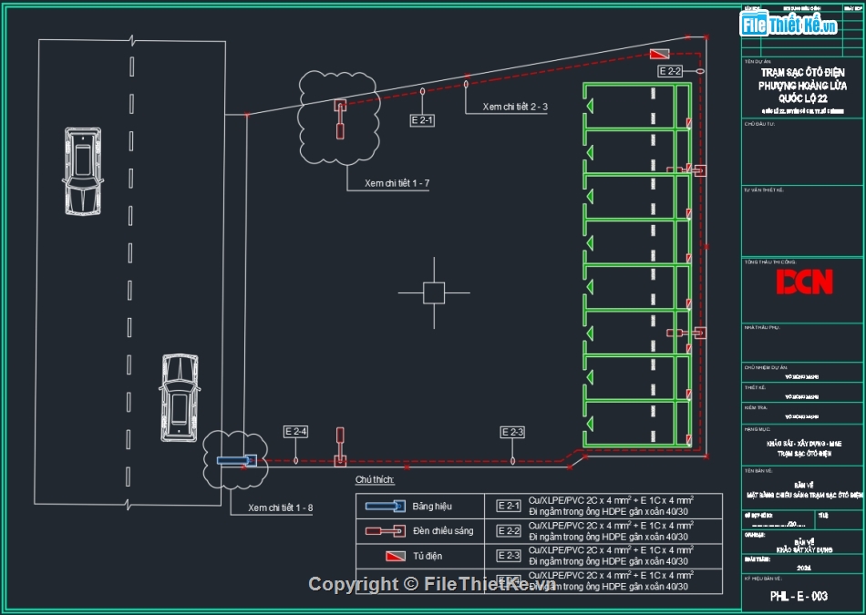 Trạm sạc xe điện,bản vẽ trạm biến áp 1 cột,bản vẽ layout bố trí trạm sạc vinfast,bản vẽ tủ điện solar,bản vẽ kiến trúc trạm sạc vinfast,DCN