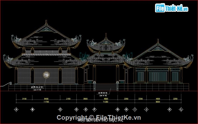 kiến trúc đẹp,kiến trúc đình chùa,đình chùa đẹp,mẫu thiết kế đình chùa