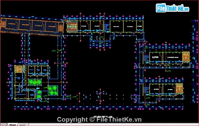 trường THCS Lộc An,thiết kế trường THCS Lộc An,mẫu thiết kế trường học