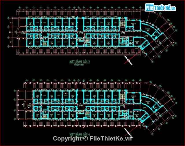 kiến trúc khách sạn,bản vẽ khách sạn,khách sạn viễn đông