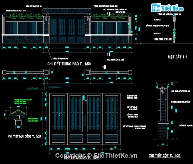 biệt thự 1tầng,biệt thự mái thái,nhà trệt mái thái,mẫu biệt thự có cả tường rào