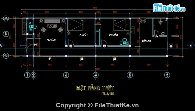 Bản vẽ nhà trệt,nhà trệt 5x18m,bản vẽ nhà cấp 4,nhà cấp 4 dạng mái thái