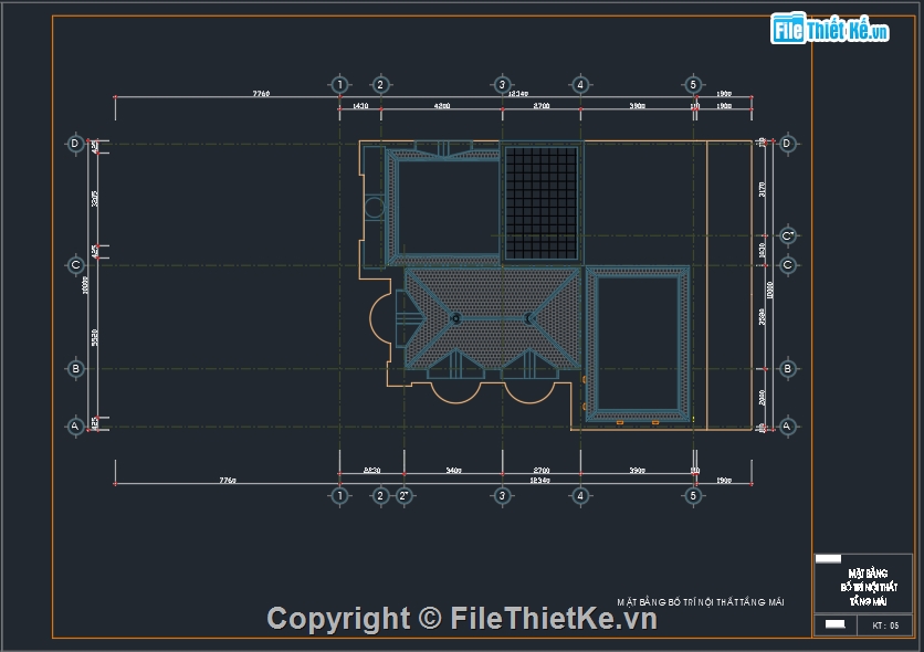 Bản vẽ lâu đài đẹp,Bản vẽ lâu đài 10x10.8m đẹp,Bản vẽ lâu đài mặt phố đẹp