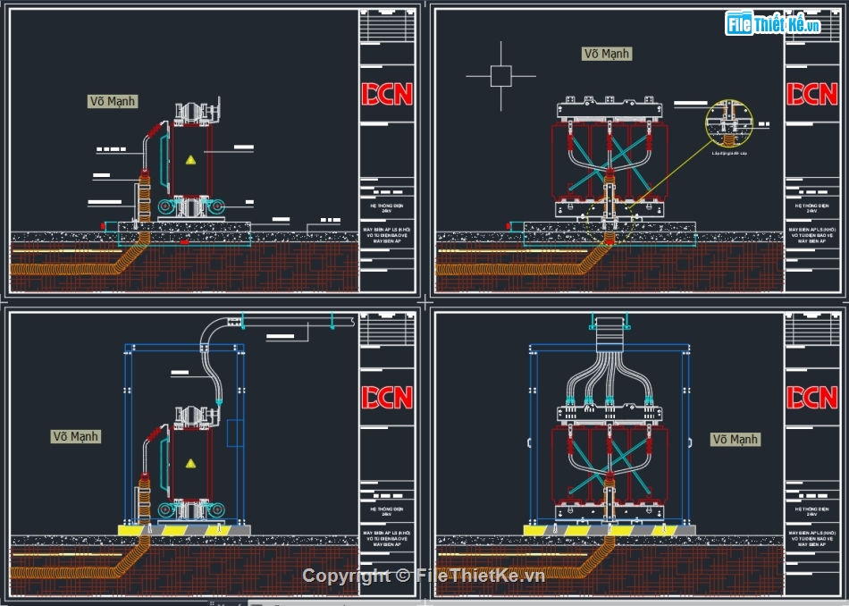 Biện pháp thi công kéo cáp điện ngầm,Bản vẽ trạm biến áp 1 cột,Bản vẽ trạm biến áp kios,biện pháp thi công mep lắp đặt ống điện,bản vẽ máy biến áp