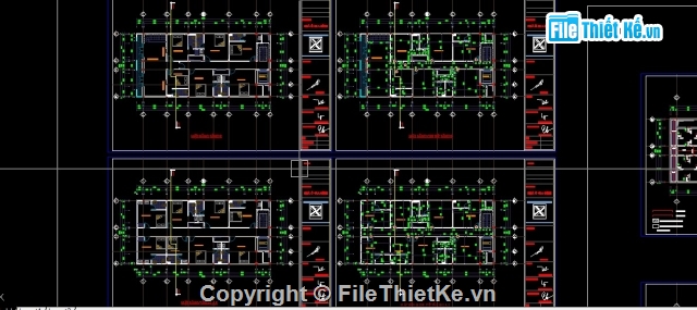 bản vẽ nhà cho thuê 6 tầng 10.5x22m,kiến trúc kết cấu nhà cho thuê 10.5x22m 6 tầng,nhà cho thuê 10.5x22m 6 tầng