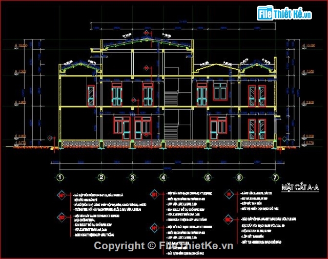 Bản vẽ nhà trạm kiểm lâm,thiết kế trạm kiểm lâm,nhà kiểm lâm