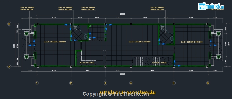 Bản vẽ nhà phố,nhà phố mái thái,Bản vẽ nhà phố 2 tầng mái thái