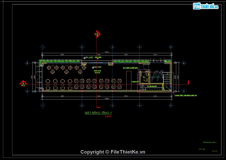 nhà phố 3 tầng,bản vẽ cad,bản vẽ kết cấu