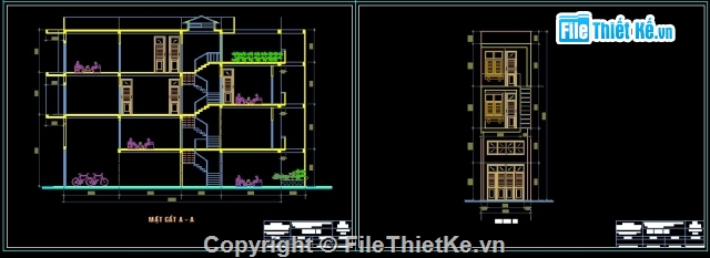 bản vẽ nhà phố 3 tầng kích thước 4x17.5m,Bản vẽ cad nhà phố mặt tiền 4m sâu 17.5m,bản vẽ nhà phố hiện đại cao 3 tầng KT 4x17.5,Bản vẽ thiết kế nhà phố 3 tầng hiện đại