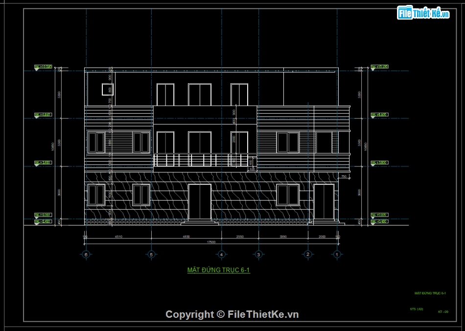 nhà phố 3 tầng,bản vẽ cad,bản vẽ kết cấu