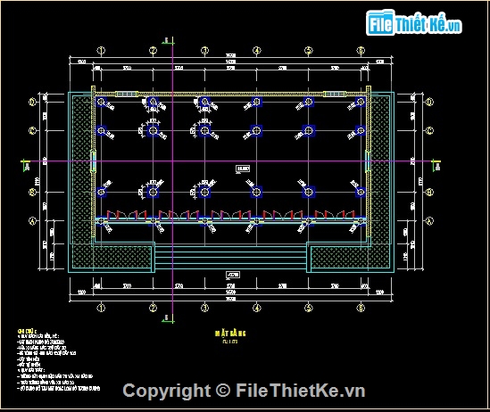 bản vẽ nhà thờ họ 5 gian KT 8x14.3m,bản vẽ nhà thờ họ 5 gian,bản vẽ nhà thờ 5 gian