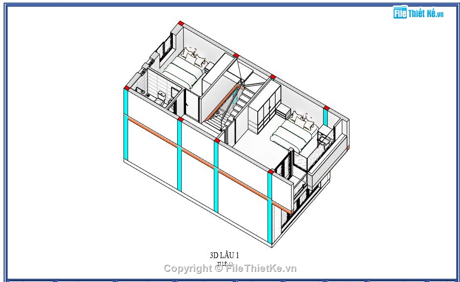 bản vẽ revit nhà phố 3 tầng,revit nhà phố 3 tầng,file revit nhà phố 3 tầng,BV revit nhà phố 3 tầng,bản vẽ nhà phố revit,thiết kế nhà 3 tầng revit