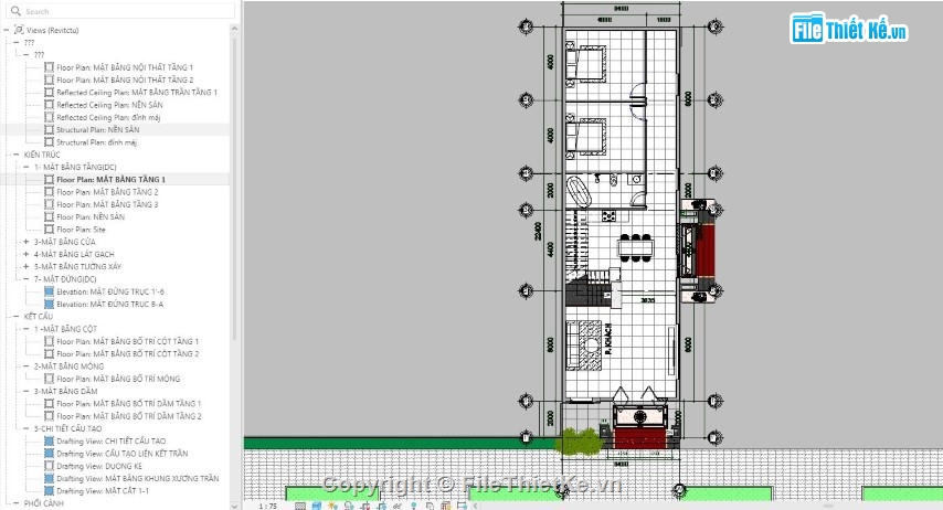 Bản vẽ nhà gác lửng,nhà phố gác lửng,revit nhà phố,nhà phố revit,nhà gác lửng,Bản vẽ nhà phố gác lửng