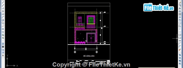 nhà 2 tầng đẹp,bản vẽ nhà mặt tiền 5m,nhà 2 tầng kiểu mới,kiến trúc nhà phố,nhà phố 2 tầng