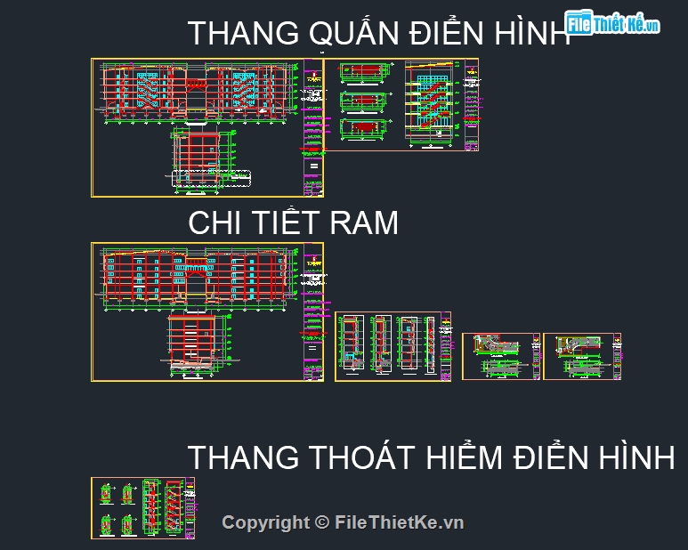 Bản vẽ thang máy,Bản vẽ máy,bản vẽ thang cuốn