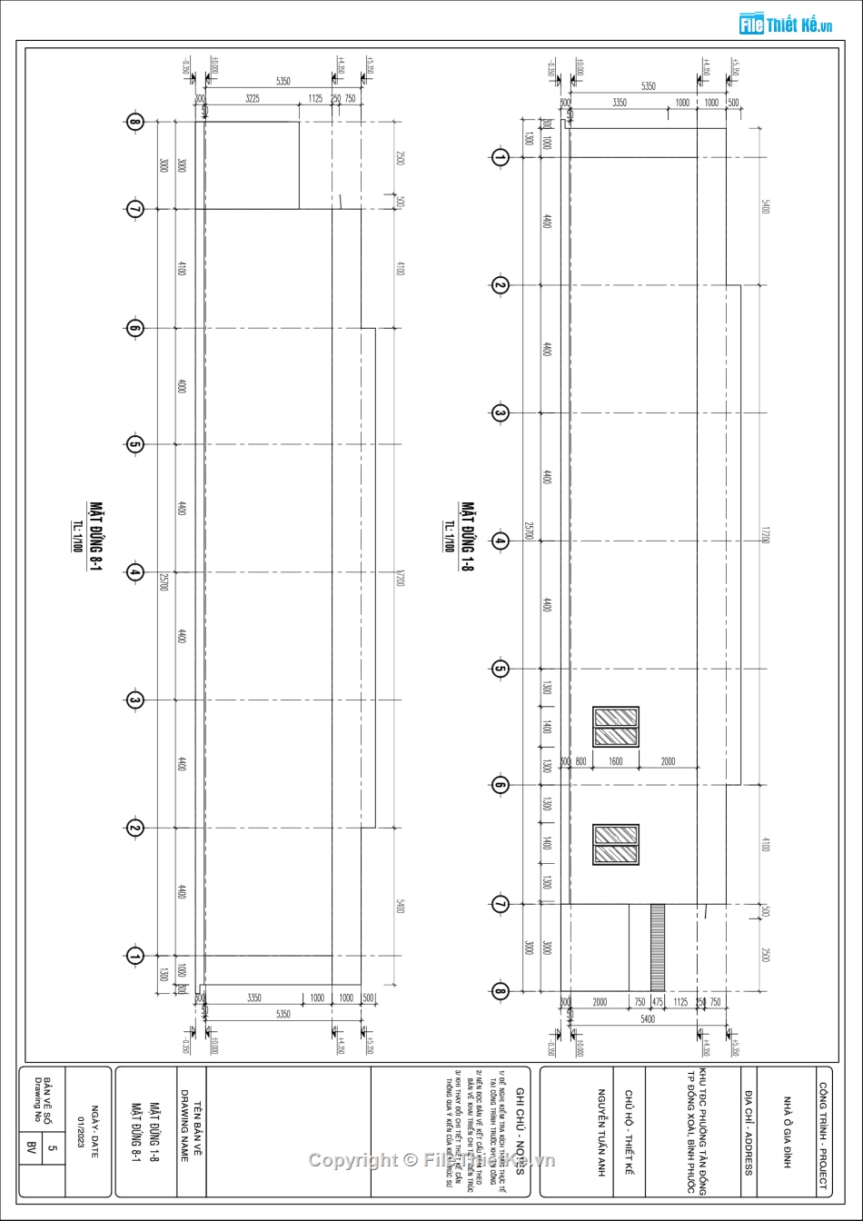 nhà mặt phố,nhà cấp 4,Bản vẽ nhà phố,Bản vẽ thi công nhà phố