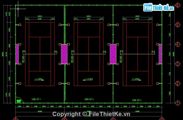 Bản vẽ thi công,ban vẽ thi công,công nghệ thi công,bản vẽ sửa chữa,sửa chữa sân tennis