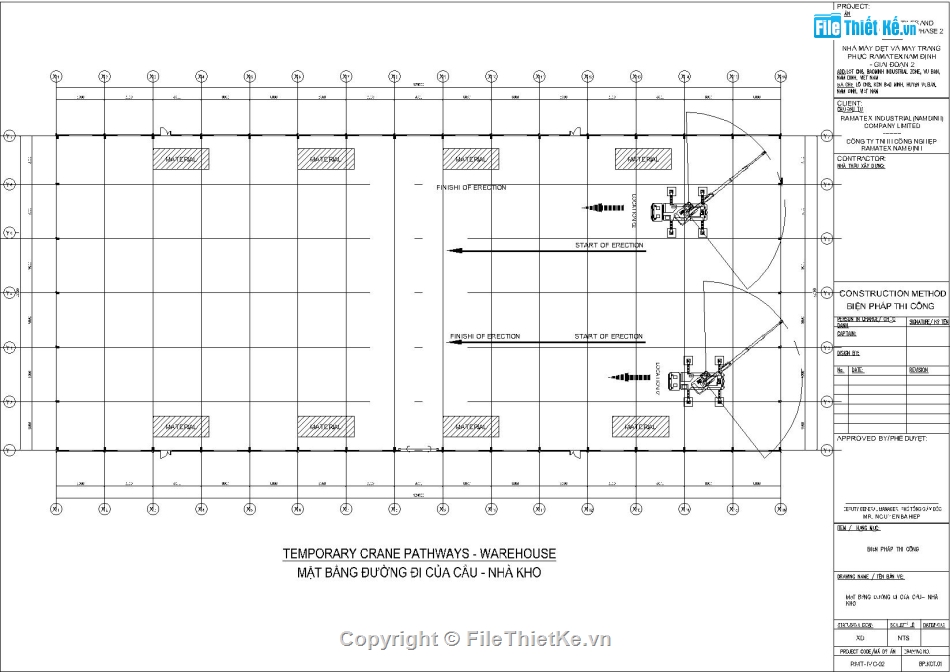 biện pháp thi công nhà,Bản vẽ thi công nhà xưởng,biện pháp thi công nhà khung thép,Bản vẽ thi công kết cấu thép,Biện pháp thi công khung thép tiền chế,Biện pháp thi công nhà máy