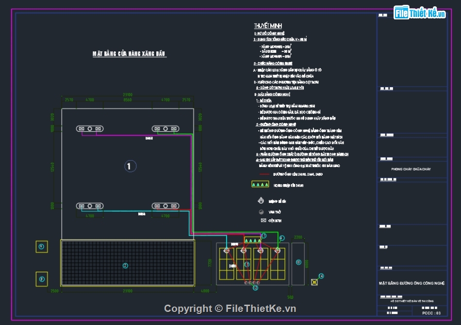 thiết kế cây xăng,Bản vẽ thi công,Bản vẽ thiết kế cây xăng,téc chứa xăng,thiết kế chống sét cây xăng