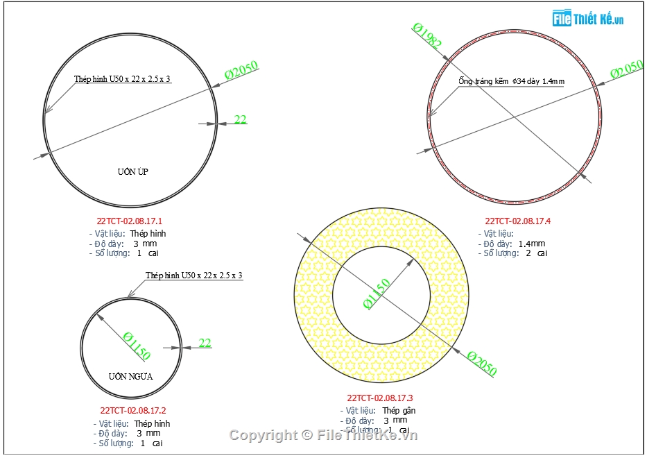 Bản vẽ autocad chi tiết ống khói,bản vẽ ống khói công nghiệp file cad,thiết kế ống khói công nghiệp