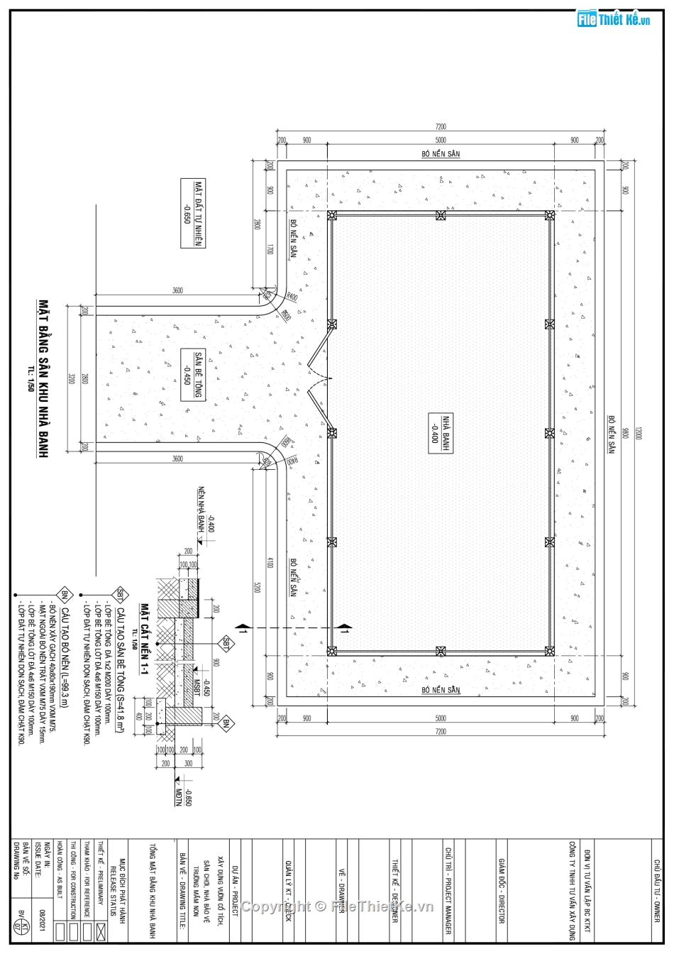 nhà bảo vệ,Bản vẽ thiết kế nhà bảo vệ,nhà banh mầm non,vườn cổ tích mầm non