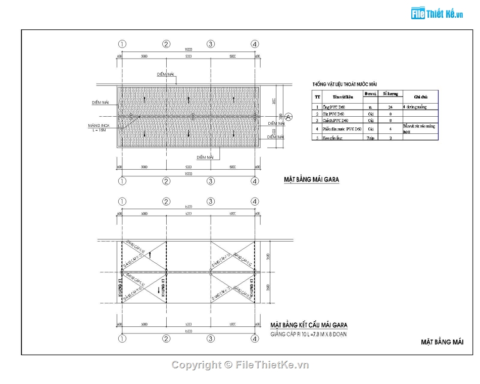 nhà để xe,bản vẽ gara xe máy,bản vẽ nhà để xe,nhà để xe nhân viên và khách,hồ sơ thiết kế nhà để xe