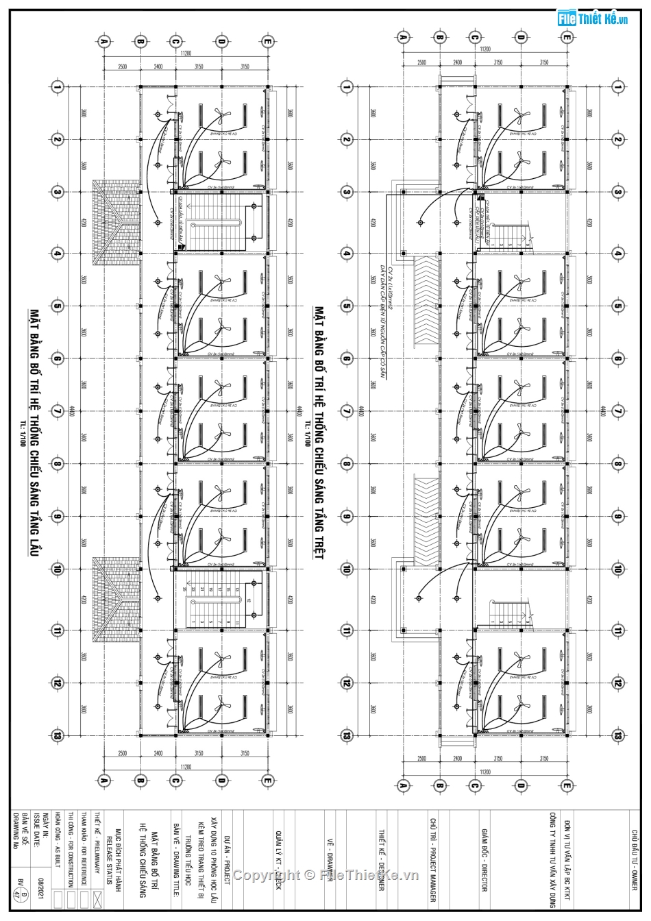 bản vẽ thiết kế xây dựng khối 10 phòng học lầu,khối 10 phòng học lầu trường tiểu học,10 phòng học lầu,bản vẽ trường học,trường tiểu học