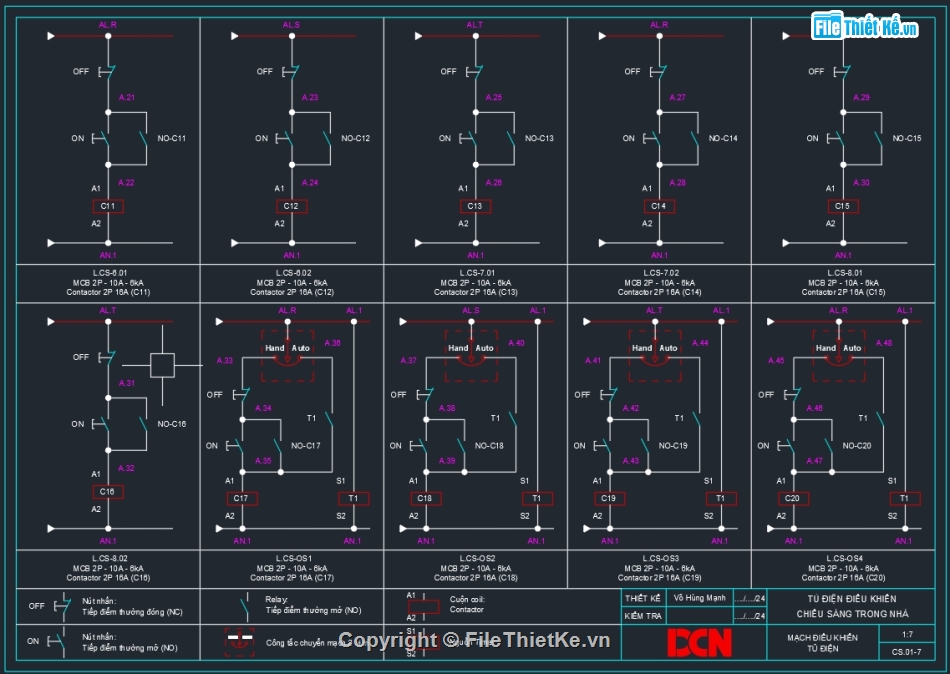 Bản vẽ thiết kế tủ điện,file dwg tủ điện tạm công trường,tủ điện điều khiển luân phiên 2 bơm nước thải,Tủ điện ATS,DCN,bản vẽ tủ điện solar inverter string