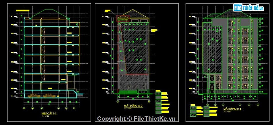 Bản vẽ,kết cấu kiến trúc,kiến trúc 8 tầng,văn phòng,kết cấu,phối cảnh