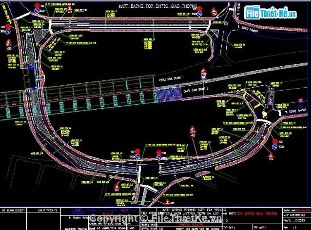 ban vẽ xây dựng,Nguyễn Văn Hưởng,Xa Lộ Hà Nội,bản vẽ giao thông,thiết kế xây dựng giao thông
