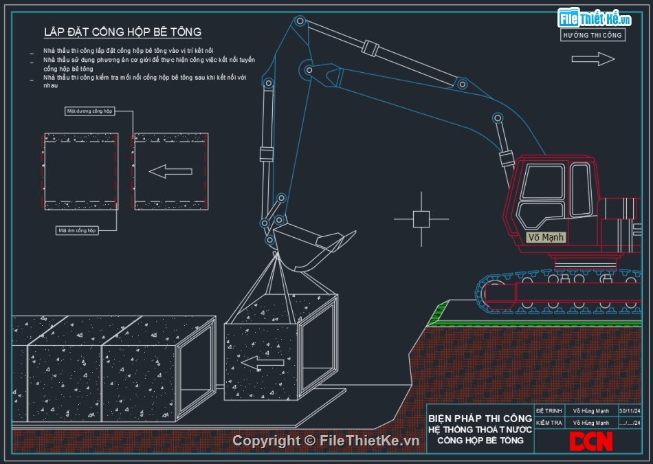 Biện pháp thi công cống tròn bê tông construction,construction methods,Biện pháp thi công khoan Robot HDD,Biện pháp thi công chiếu sáng,Biện pháp thi công lắp đặt đường ống nước ngầm,DCN