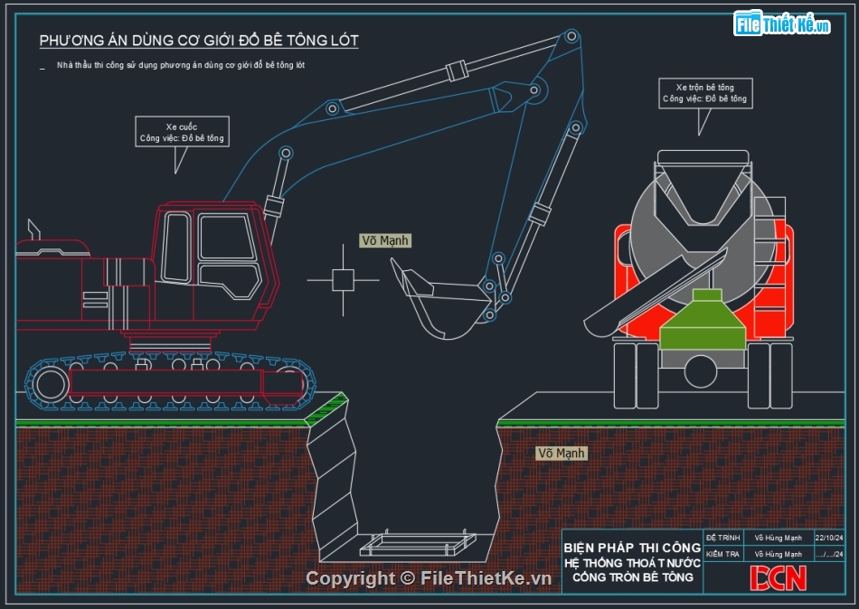 biện pháp thi công khoan ngầm kéo ống qua đường,biện pháp thi công ống nhựa gân xoắn hdpe,biện pháp thi công lắp đặt đường ống nước ngầm,Biện pháp thi công cống tròn,CONSTRUCTION METHODS