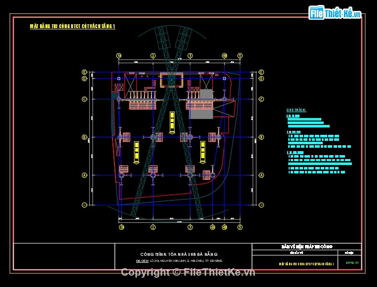 Bản vẽ biện pháp thi công nhà văn phòng,Bản vẽ biện pháp thi công,BPTC nhà văn phòng 15 tầng,Biện pháp thi công tòa nhà văn phòng,Biện pháp thi công đầy đủ