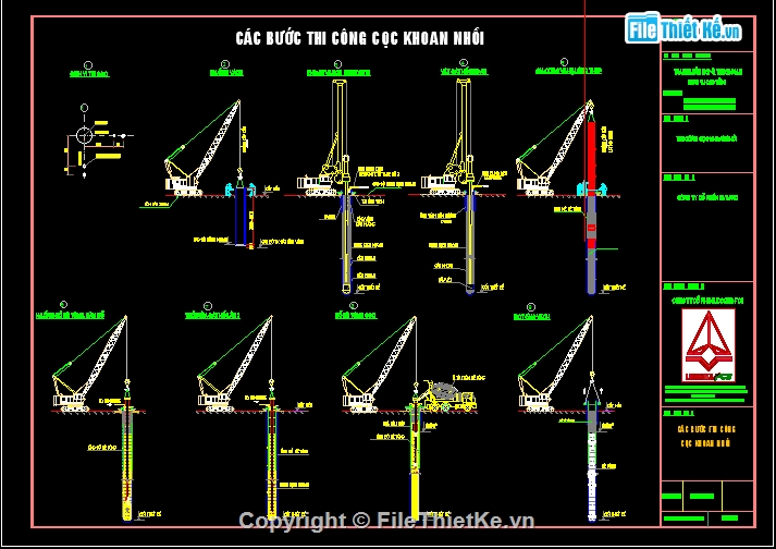 Biện pháp thi công,thi công cọc,khoan nhồi cọc,cọc nhồi,thuyết minh,khoan nhồi