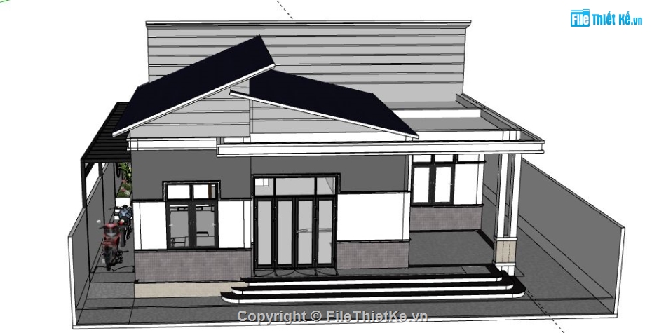 model su biệt thự 1 tầng,file sketchup biệt thự 1 tầng,biệt thự 1 tầng file su,file su biệt thự 1 tầng,biệt thự 1 tầng file sketchup