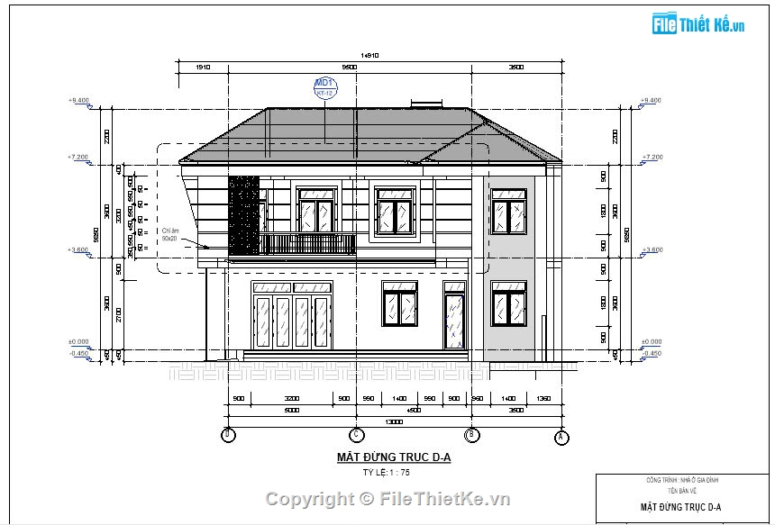 hồ sơ thiết kế nhà vườn 2 tầng đẹp,nhà biệt thự 2 tầng đẹp,bản vẽ nhà 2 tầng đẹp,nhà vườn 2 tầng đẹp,nhà phố 2 tầng 9x13m